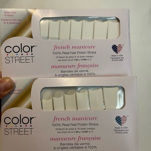 Color Street French Manicure sets (2) Meet Me in Paris